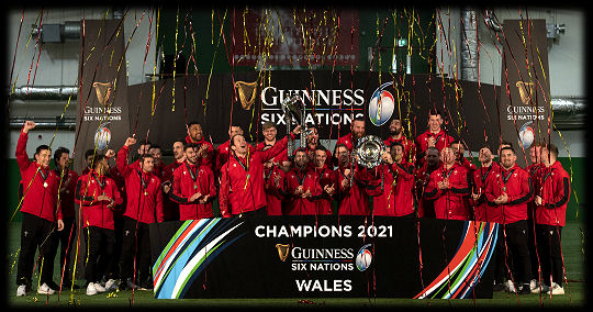 Wales Rugby Guinness Six Nations Champions 2021